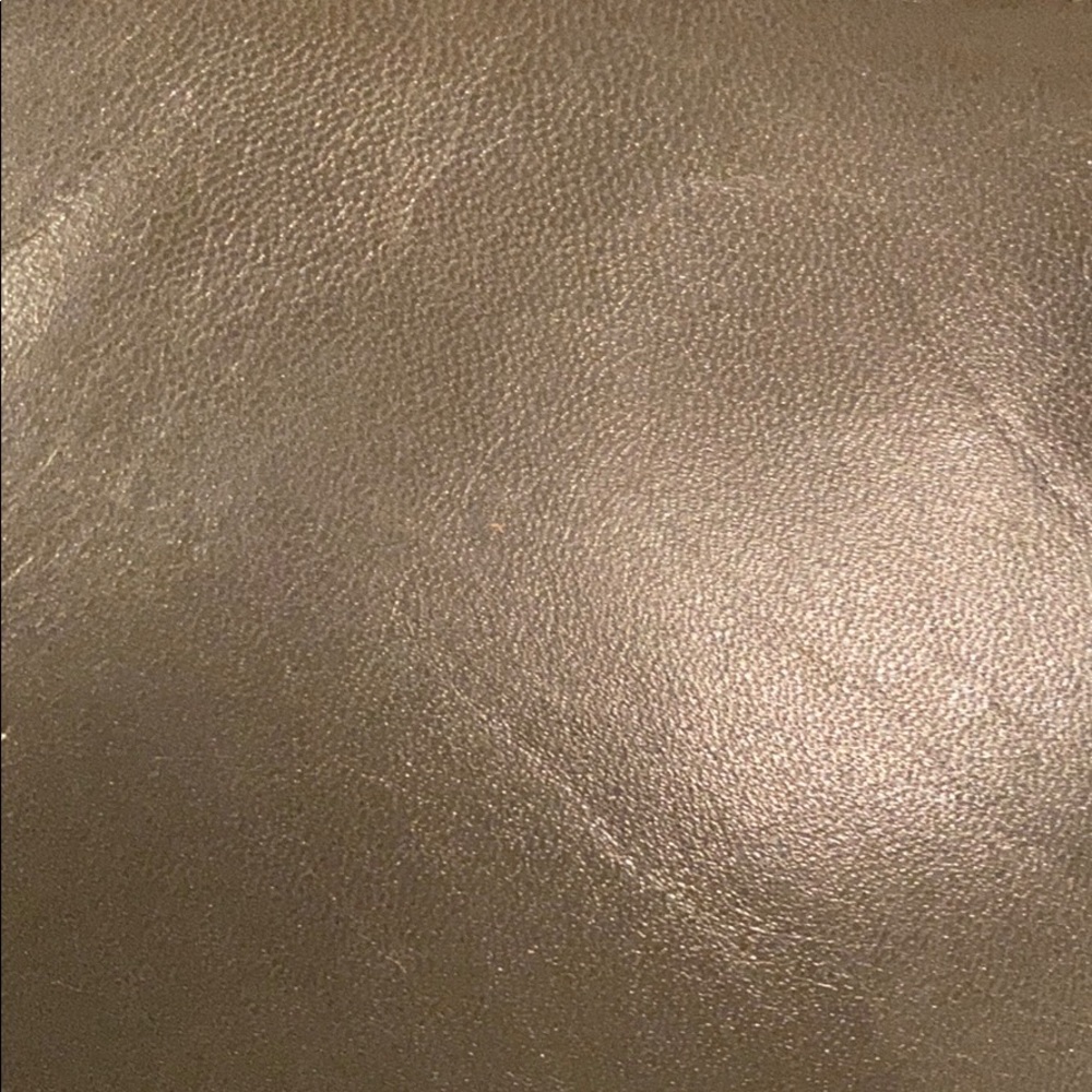 CHARLES JOURDAN VINTAGE GRAY CLUTCH VERY UNIQUE SHAPE 100% LEATHER - Picture 8 of 8